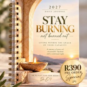 Pre-order | STAY BURNING - not burned out | 2027 Daily Journal